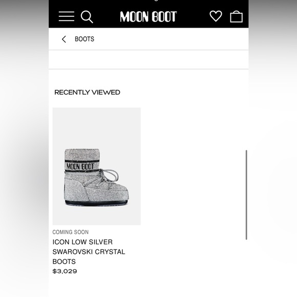 MOON BOOT Swarovski-embellished moon boots. 🌚 ICON LOW - Picture 7 of 16